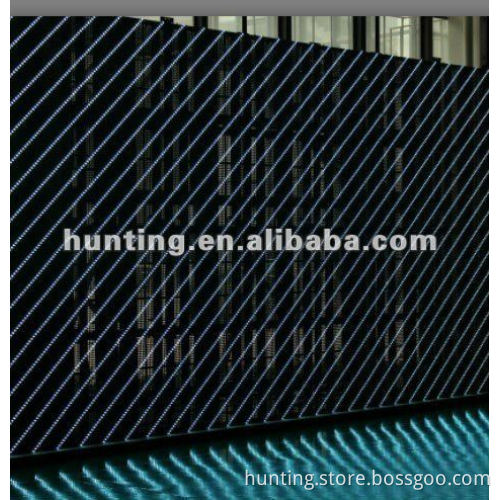 slim cabinet light weight full color tube chip indoor led curtain, mesh led display